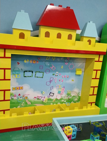 Игровая панель с магнитной мозаикой