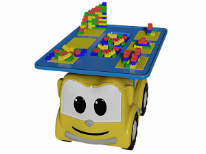 Стол Машинка Мини с Лего