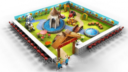 Игровая площадка для малышей Счастливая Ферма