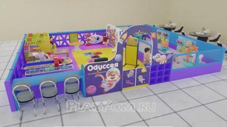 Игровая комната Одиссея (35 м²)