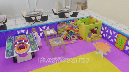 Игровая комната Одиссея (35 м²)